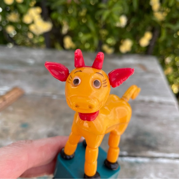 Vintage push puppet animal - Picture 8 of 9